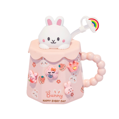 陶瓷卡通大众手工水杯