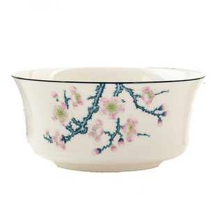 金岚玉中式骨瓷家用5英寸金钟碗陶瓷饭碗大号米饭碗面碗中号碗