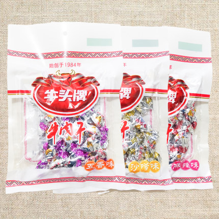 牛头牌牛肉干牛肉粒102克*5袋五香麻辣贵州年货特产休闲食品零食