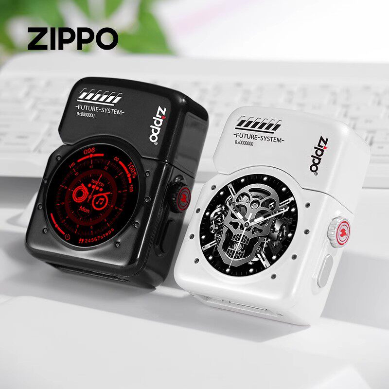 正版zippo打火机智能触屏手表防风创意精灵运动煤油送男友礼物