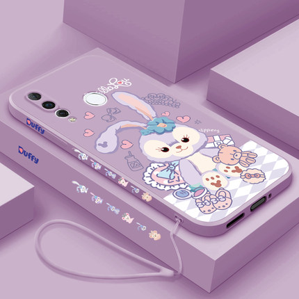 星黛露适用于华为nova4手机壳液态硅胶适用于华为nova4e全包镜头HUAWEI nova4防摔手机套新款直边魔方潮牌男