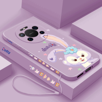 适用华为mate80promax手机壳卡通星黛露魅特80Pro液态硅胶保护套80RS非凡大师版全包防摔女款Mete80磨砂软壳