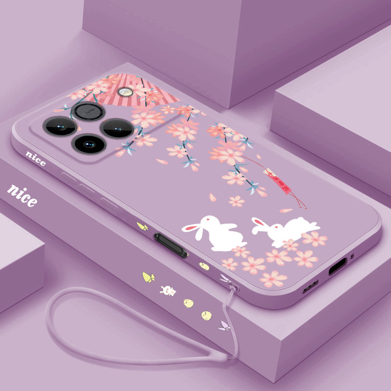 适用荣耀WIN手机壳新款卡通兔子WINRT液态全包保护套honor win潮牌个性创意AAK-AN00女款硅胶防摔软壳