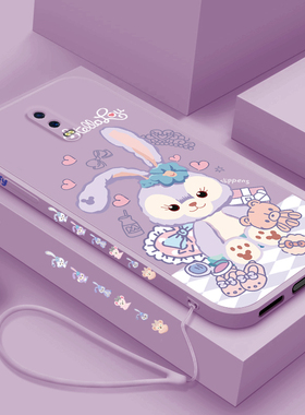 星黛露oppoR17pro手机壳新款女可爱液态硅胶R17全包镜头oppo防摔超薄手机套网红潮牌软壳青春创意挂绳情侣外