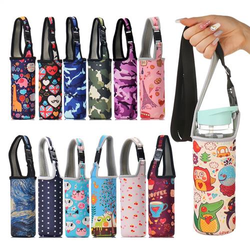 1PC Portable Sport Water Bottle Cover Insulator Sleeve Bag C 户外/登山/野营/旅行用品 水杯 原图主图