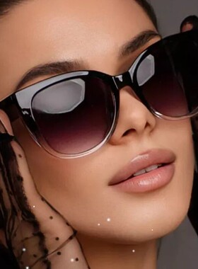 Retro Fashion Cat Eye Sunglasses Women Brand Sun Glasses Gra