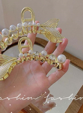 Metal Hair Claw Crab Clip for Women Girls Korean Non Slip Bi