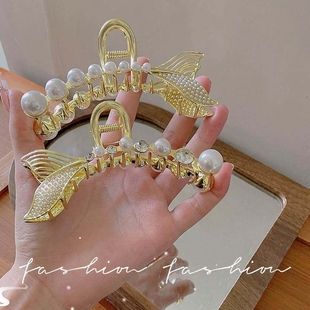 Non Crab Women Girls for Claw Clip Slip Metal Korean Hair