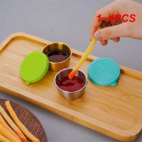 1~4PCS Dressing Container Leak Proof Reusable 1.7 Oz