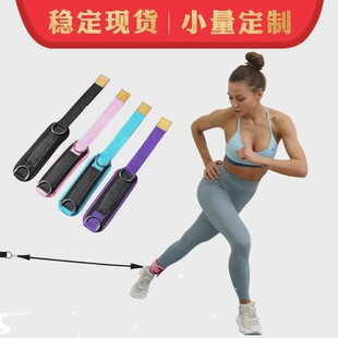1 Pc Ankle Strap For Cable Machines - Padded Gym Cuff For Ki