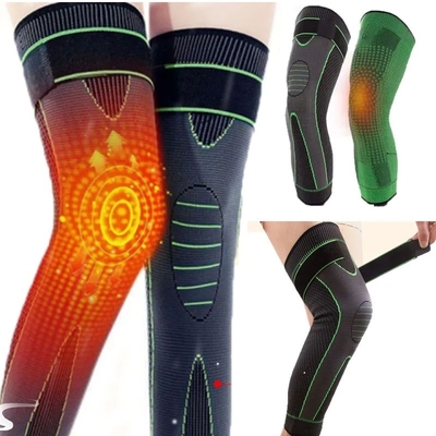 1 Pair Self Heating Knee Pads Brace Sports Mugwort warmth Kn