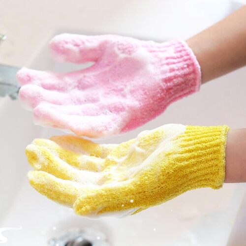 1Pc Bath Glove Exfoliating Wash Skin Spa Massage Shower