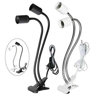E27/E26 Reptile Lamp Set With Clip-on Bulb Lamp Holder and P