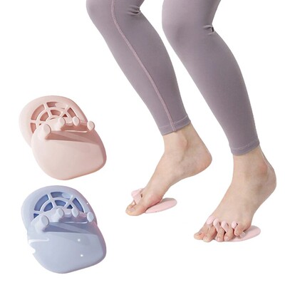 1Pair Foot Arch Trainer Anti-slip TPE Leg Shaping Exerciser