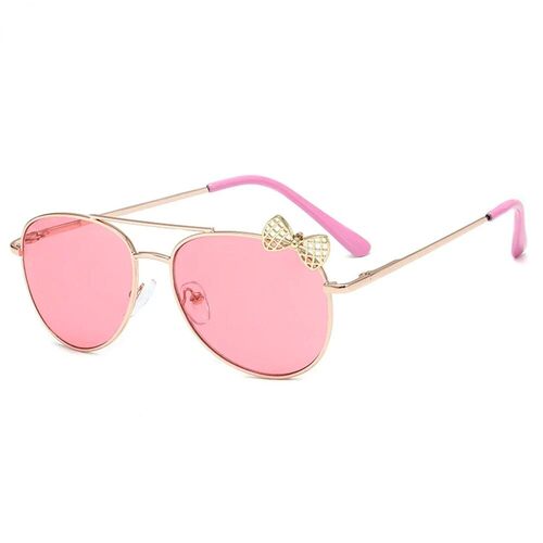 Kids Cute Sunglasses Metal Frame Children Sun Glasses Fashio