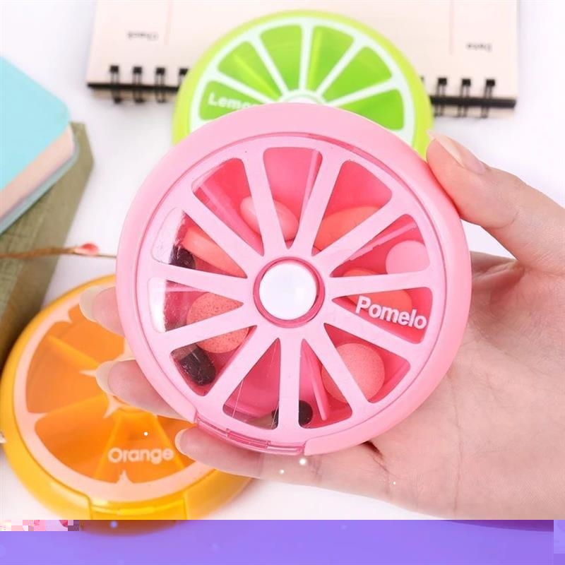 1PC Weekly Pill Travel Medicine Box Dispenser Capsule Holder