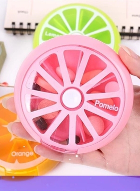 1PC Weekly Pill Travel Medicine Box Dispenser Capsule Holder