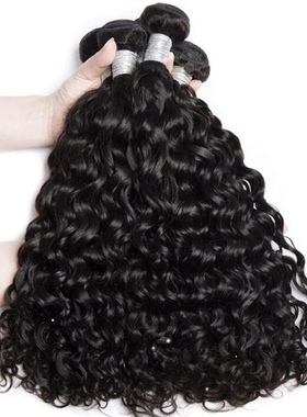 12A Water Wave Bundles Human Hair 100% Unprocessed Virgin Ha
