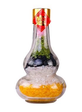 水晶招财乔迁五行五彩琉璃葫芦