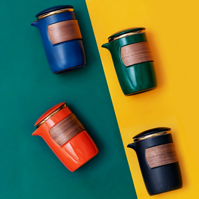 旅行茶具套装便携式防烫一壶二六杯快客杯车载功夫户外随身泡茶壶