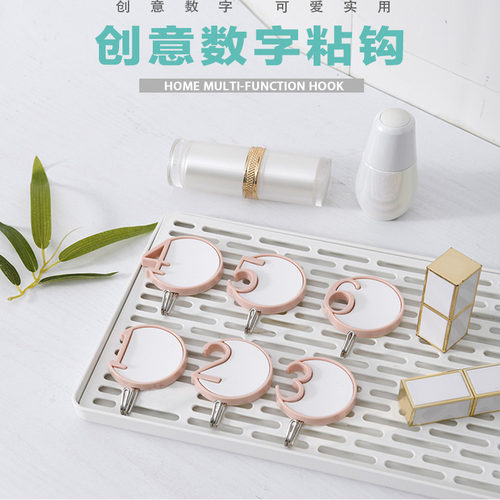 免打孔强力承重粘胶贴墙壁挂衣钩