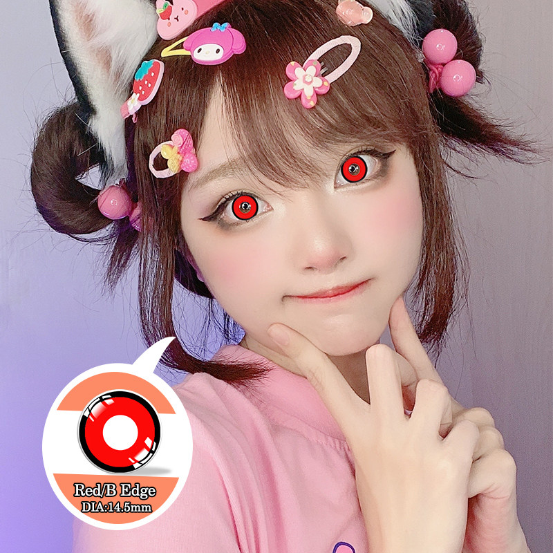 cos美瞳动漫火影忍者写轮眼卡卡西佐助宇智波鼬斑cosplay年抛盒ly