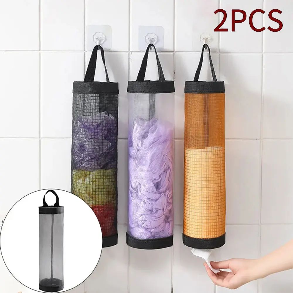 Garbage Organizer Kitchen Grocery Bag Home Holder Wall
