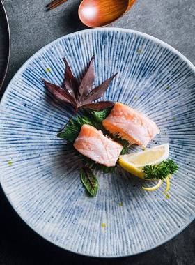 salad plate round large bowl tray dish 沙拉菜盘子