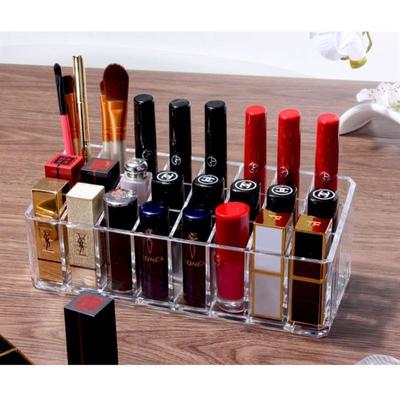e Lipstick Storage Box Acrylic Makeup Organizer Storage Case