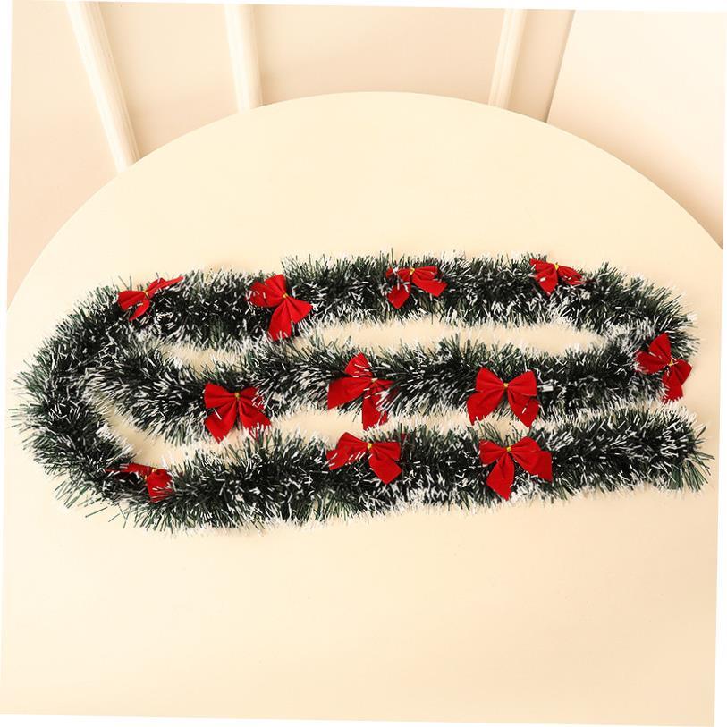4M Christmas tree Grass garland Decoration BarTops Ribbon Ga