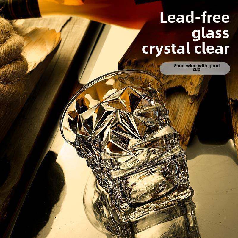lead-free wine whiskey glass home beer glass cup set europea