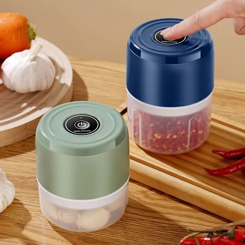 Electric Food Chopper Garlic Crusher Meat Grinder Mini Garli