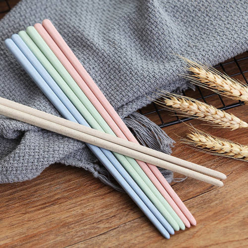 Wheat Straw Chopsticks 23cm Plastic Chopsticks Chinese House