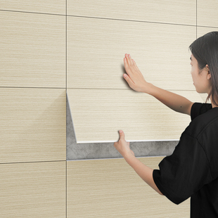 木纹铝塑板自粘墙贴塑料防木板墙壁板自装扣板装饰挡板遮丑护墙板