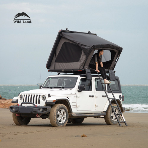 秋野地沙舟硬顶铝合金车顶帐篷