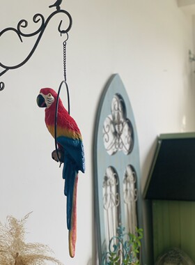 庭院子园艺树脂小鸟树上园林景观