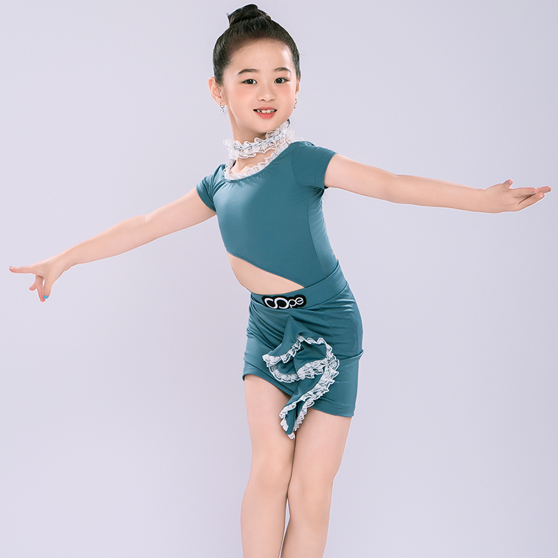 少儿拉丁舞服练习训练服