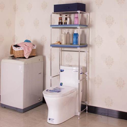 洗衣机置物架卫生间马桶置物架浴室架厨房整理储物架