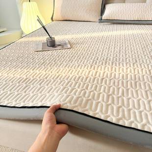 A类冬季加厚夹棉牛奶绒床褥子床垫宿舍家用榻榻米单人软垫折叠垫