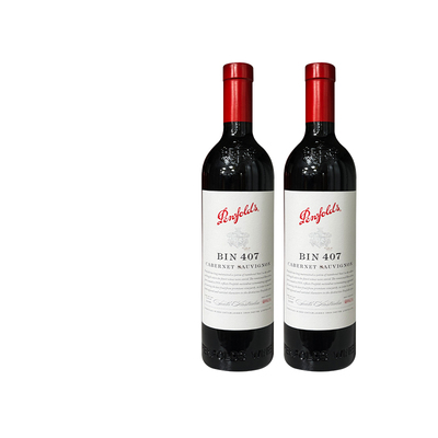 奔富BIN407两瓶装赤霞珠葡萄酒