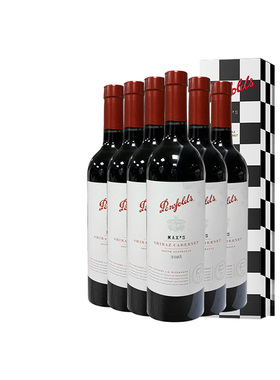 Penfolds Max'S奔富麦克斯*6瓶装干红葡萄酒澳洲原瓶进口正品红酒