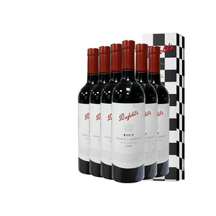干红葡萄酒澳洲原瓶进口正品 Penfolds 6瓶装 S奔富麦克斯 红酒 Max