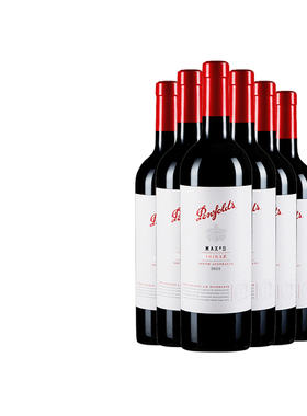 Penfolds Max's奔富麦克斯设拉子750m*6瓶干红葡萄酒澳洲原瓶进口