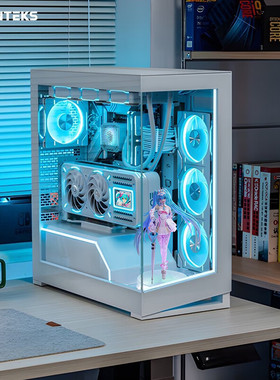 PHANTEKS追风者NV5台式机双360水冷机箱海景房Type-C双ARGB灯条