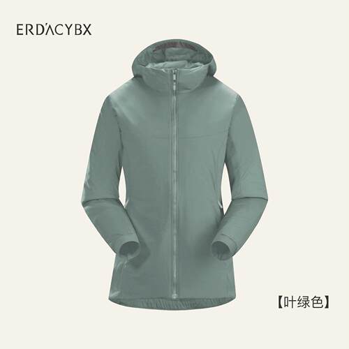 2024秋冬新款女款棉服保暖户外连帽棉衣外套WA6916M