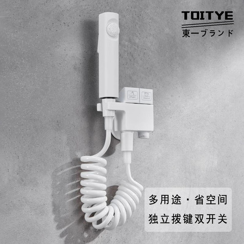 按键式马桶伴侣妇洗器喷枪套装