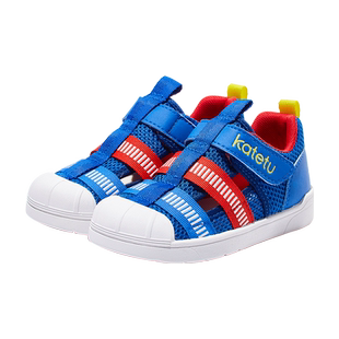 卡特兔女童凉鞋男童运动鞋贝壳头2022年儿童鞋子时尚沙滩鞋休闲鞋