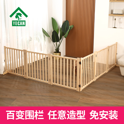 宠物狗狗围栏栅栏室内中