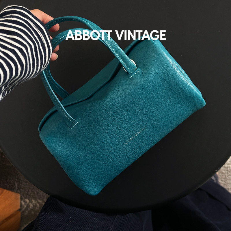 AbbottVintage羊皮小方包图片
