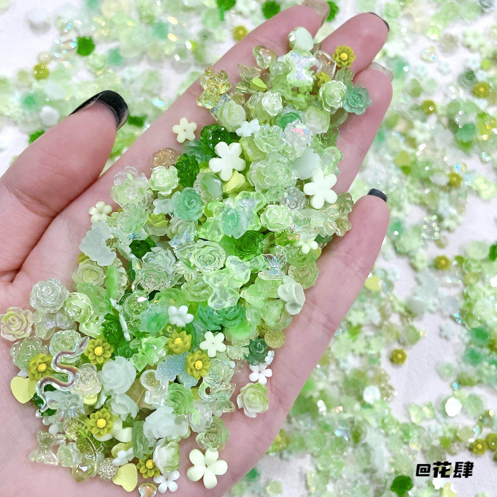 粉色系DIY美甲配饰发饰品黄绿配件美甲纯欲美甲饰品甜美夏季,饰品/流行首饰/时尚饰品新,DIY配件,淘宝优惠券,粉丝福利购,淘宝优惠卷